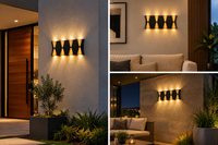 WL8314/4 Up and Down Facing Wall Lamp-IP54-3000K-(2 Years Warranty)-Variety of mounting places-Mr Smart Lighting Company.