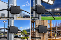 Waterproof Junction Box-WJB-2068-IP68-400V/32A-Variety of mounting areas-Mr Smart Lighting Company.