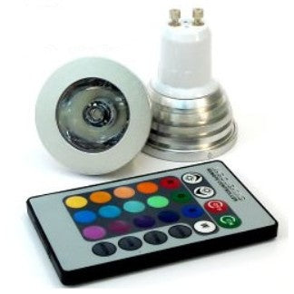 3W GU10 RGB LED Downlight.