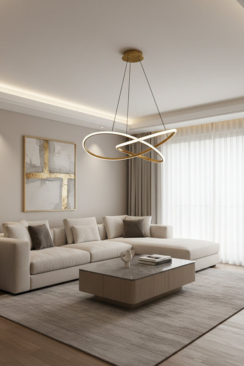 2 ring LED Pendant Lamp - BQ-CD471.