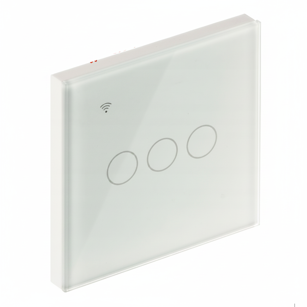 3 Lever Wi-Fi Smart Switch Works With Smart Life App AB-KG06.