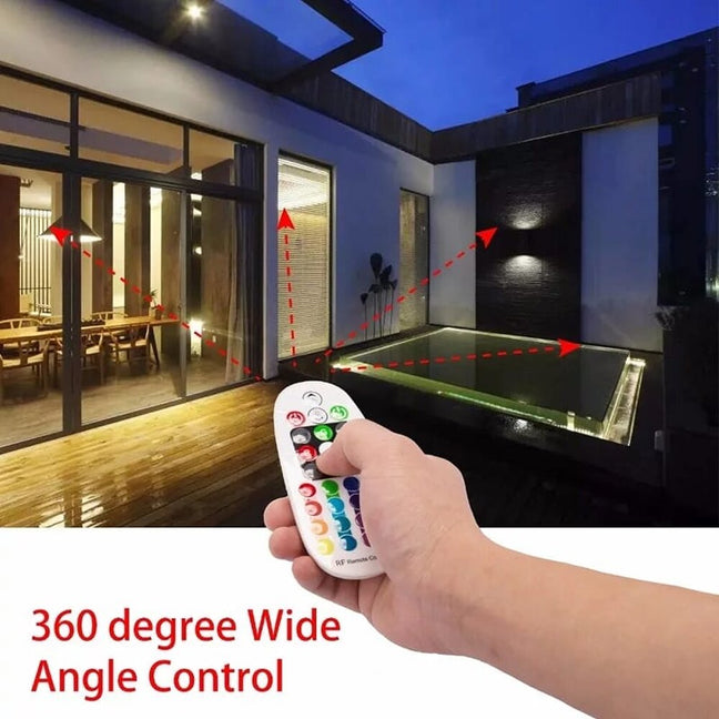 RGB/Multicolor LED strip Power Supply And Remote Controller.