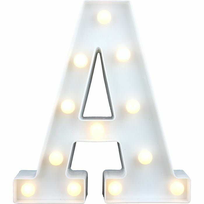 LED Letter Lights (Size 22CM).