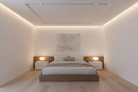 35mm x 35mm 3M Recessed Aluminum Channel for LED Strip Lights.