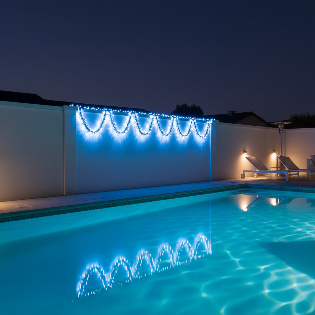 100M string Fairy Light - 220V. String fairy light south africa patio installation