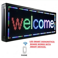 Smart RGB/Multicolor LED Panel Notice Board (message board). - Mr.Smart SA's Best Online Shopping Store