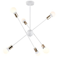 6 light Sputnik chandelier - 80423/6X.
