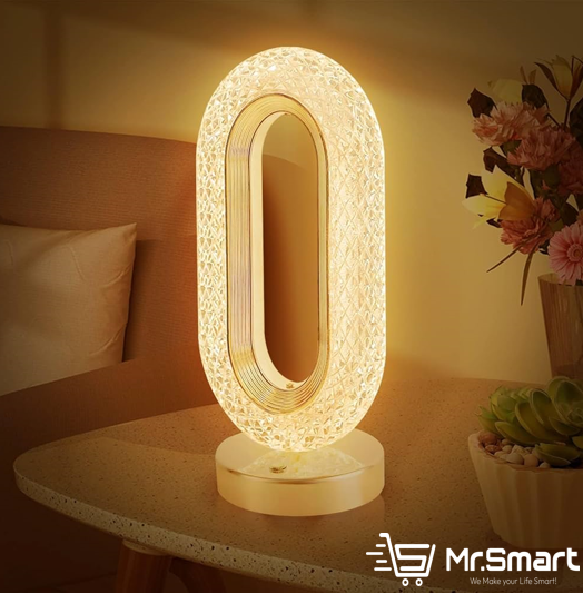 Crystal Creative Rechargeable Table Lamp.