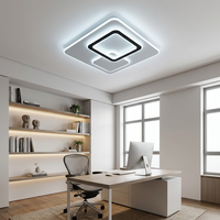 Color Changing Modern Acrylic LED Ceiling Light - Square-CE017.
