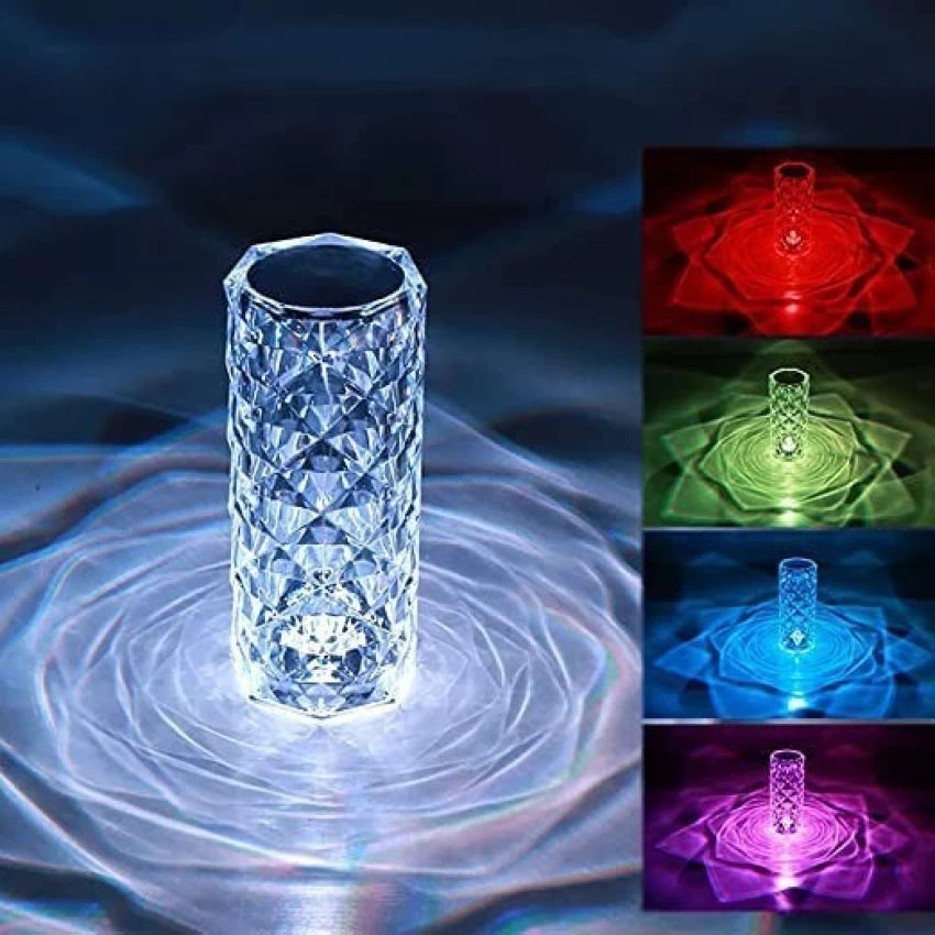 Crystal Touch Sensitive RGB Table Lamp. - Mr.Smart SA's Best Online Shopping Store.