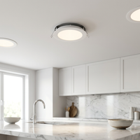 28W LED Round Downlight/Panel light-IP20-6500K.