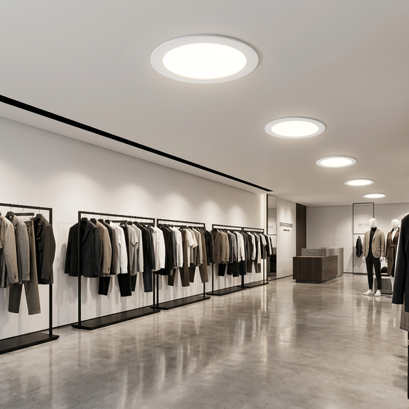 24/25W LED Downlight-IP20-6500K.