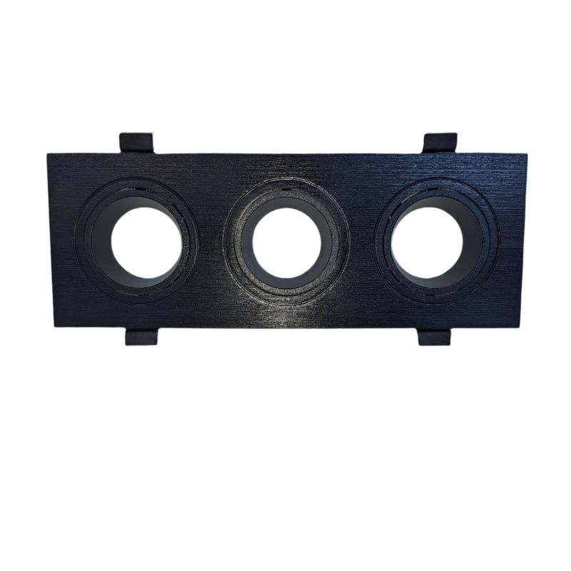 Triple downlight anti glare fitting MD8-06.