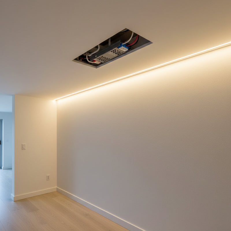 12V 5A 60W Power supply for LED strip lights.