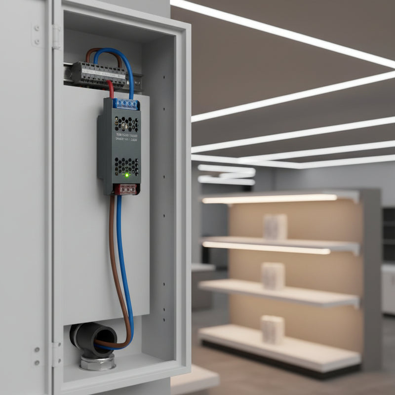 12V 8.5A 100W Power supply for LED strip lights.