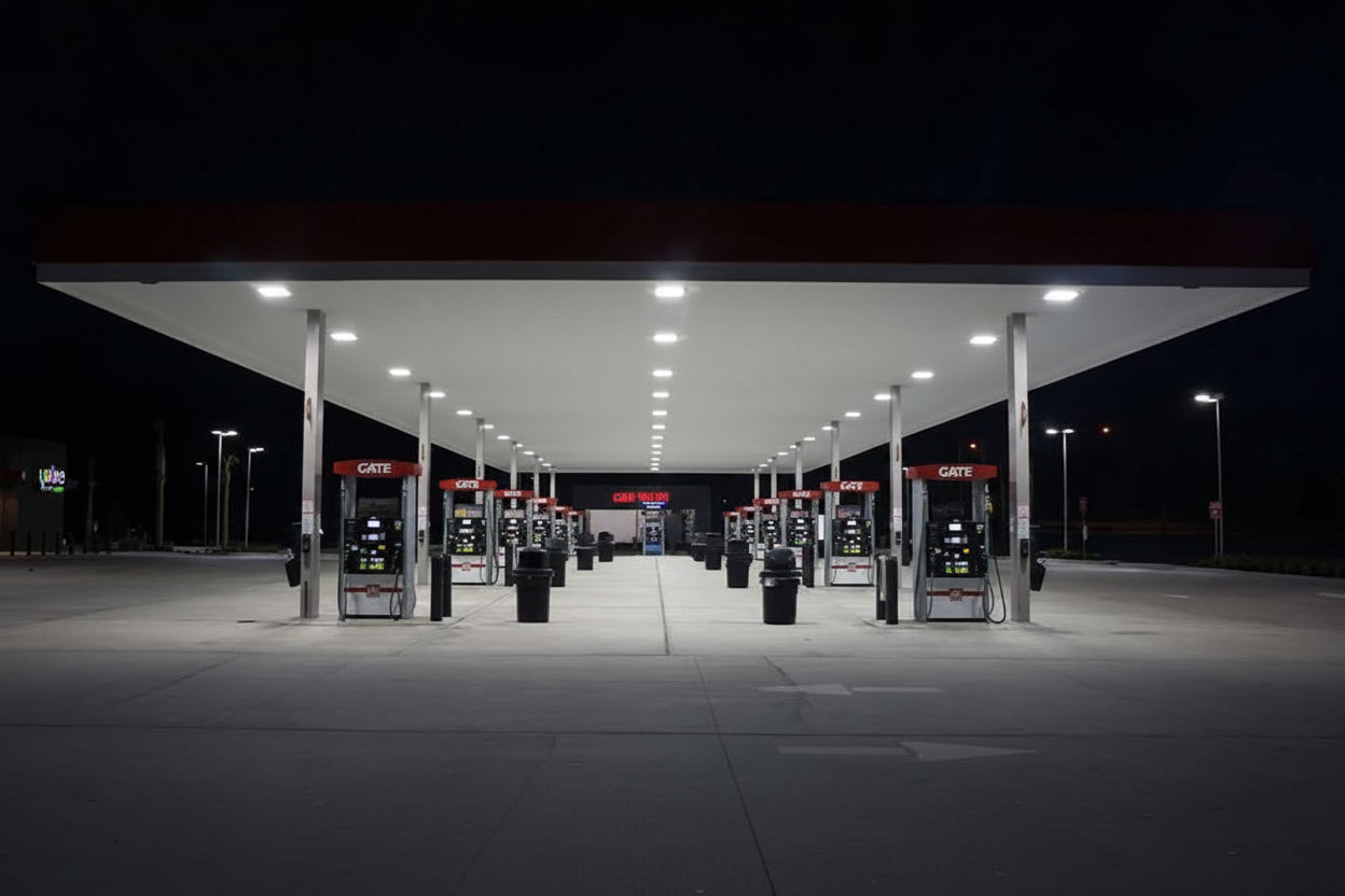 150W LED Bridgelux Gas/petrol station canopy light-14172.