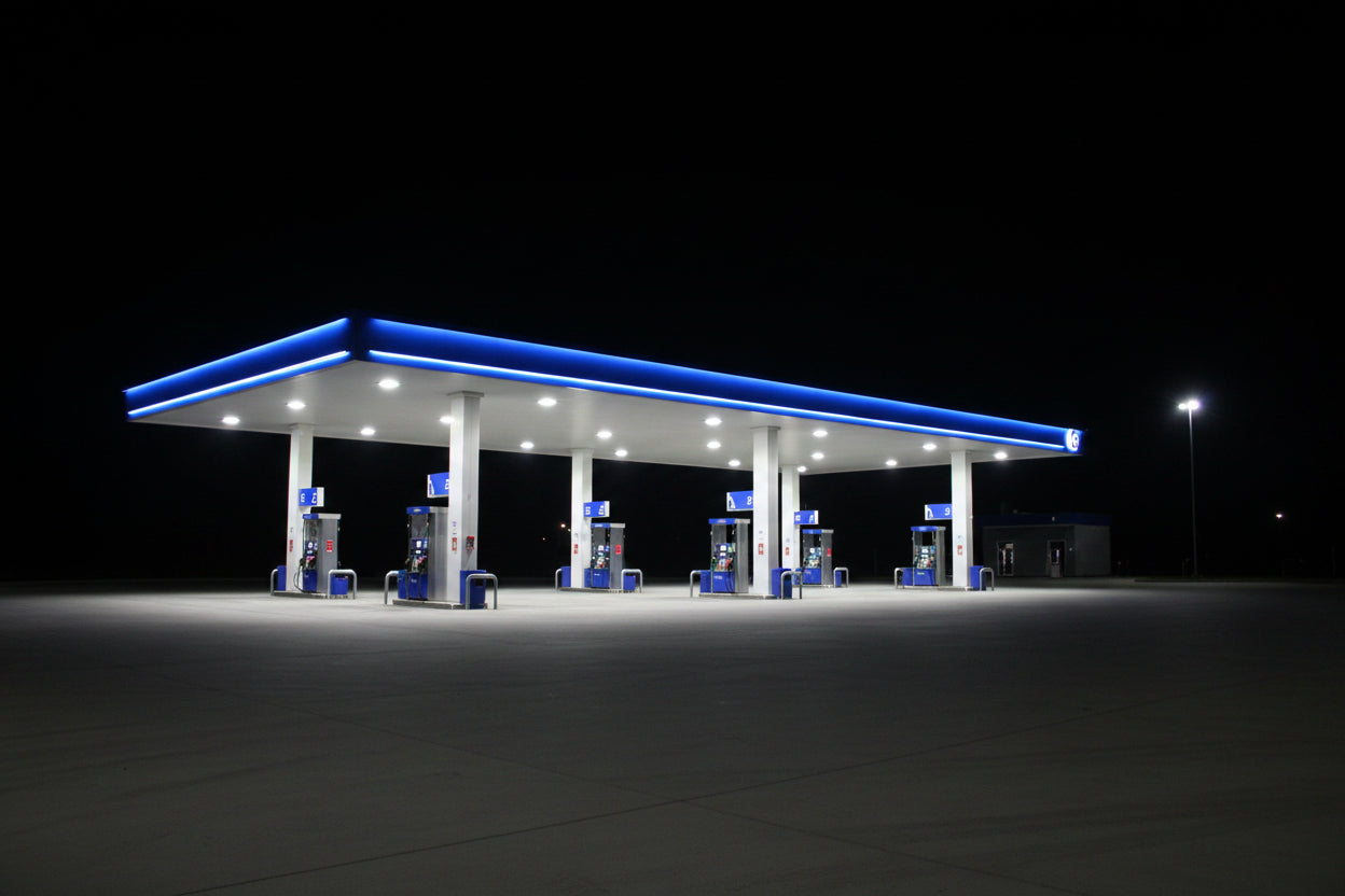 150w Philips LED chip surface mount canopy light for Gas/Petrol station - 170726.