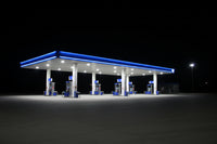 150w Philips LED chip surface mount canopy light for Gas/Petrol station - 170726.