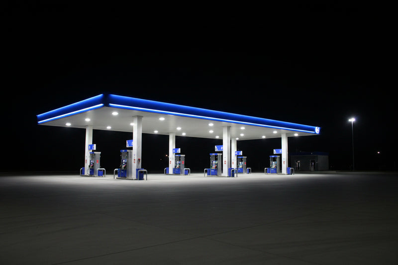 150w Philips LED chip surface mount canopy light for Gas/Petrol station - 170726.