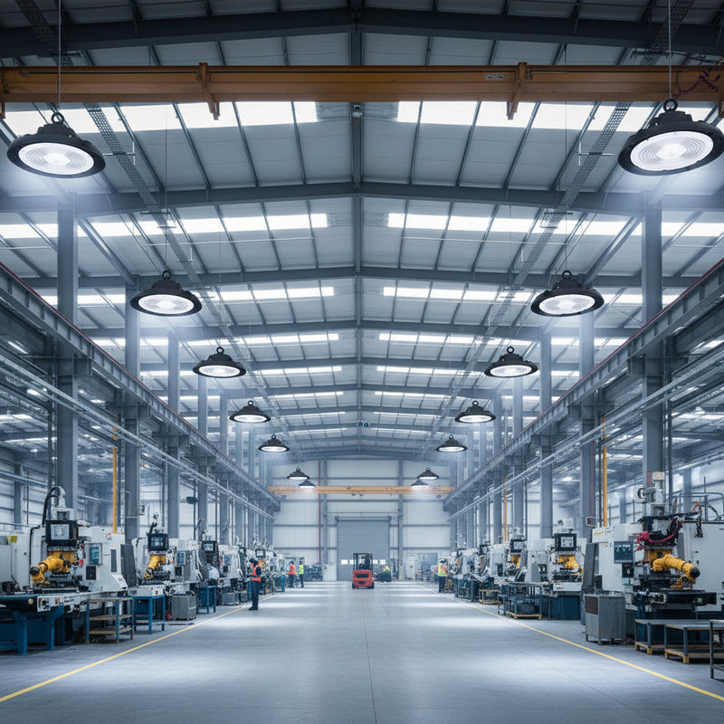 100W UFO industrial High bay LED Light (2 Years Warranty).