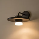 Eurolux Plato 1LT Outdoor Wall Light Black LED 7w 3000K-O653