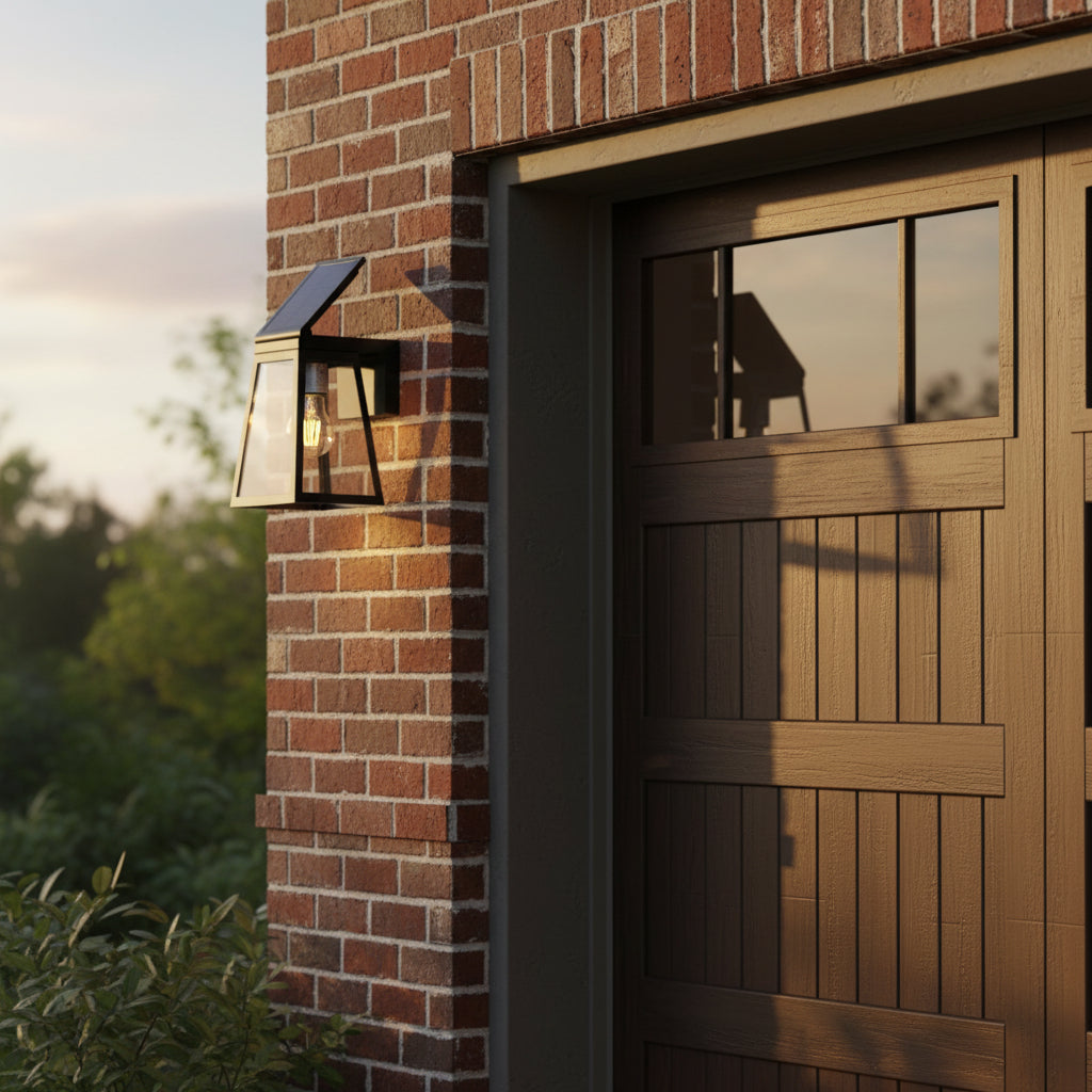 Eurolux Fia Solar Wall Light Matt Black LED 2w 2700K 200lm-O654
