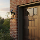 Eurolux Fia Solar Wall Light Matt Black LED 2w 2700K 200lm-O654