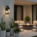 Eurolux Fia Solar Wall Light Matt Black LED 2w 2700K 200lm-O654