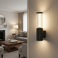 Eurolux Salle Outdoor Wall Light Black E27-O659