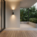 Eurolux Salle Outdoor Wall Light Black E27-O659
