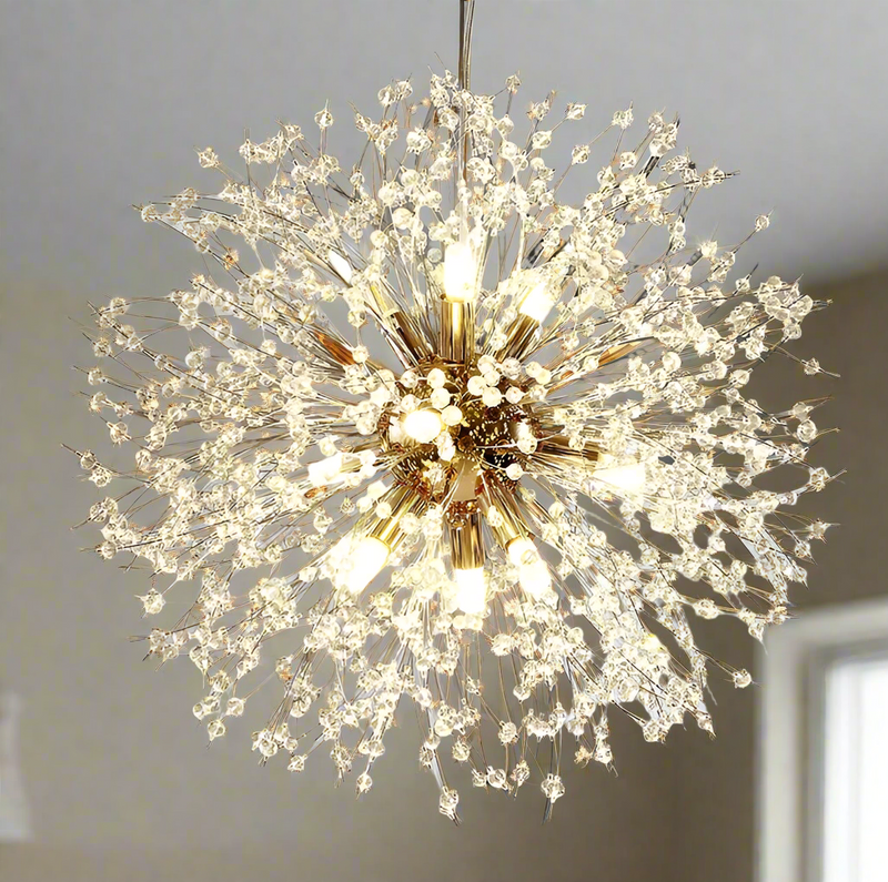 Crystal Fireworks Pendant Lamp.