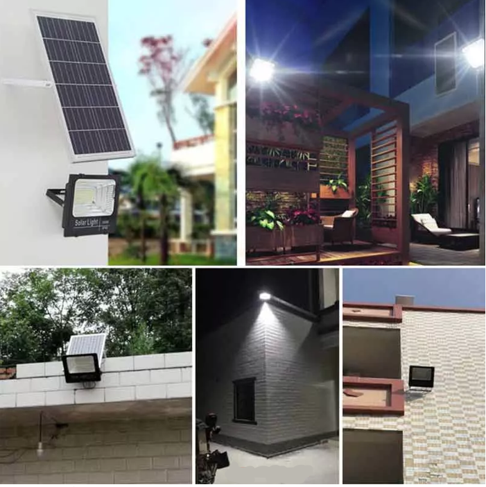 400W Remote Controlled Solar Flood Light.
