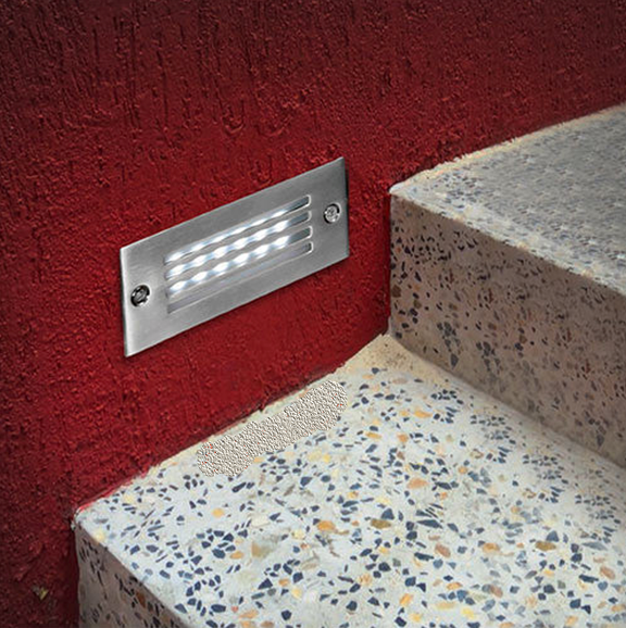 3W Footlight Stainless Steel - IP65