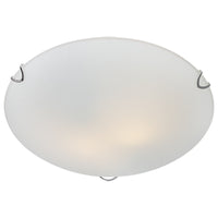 mr smart lightingFrost ceiling light chrome E27 2x60W