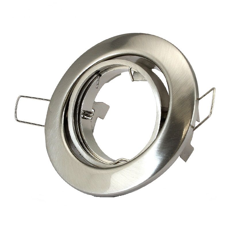 Tiltable Downlight Fitting (GU10/MR16) - Silver