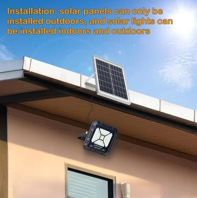 GEORGINA 200W Remote Controlled Commercial Solar Flood light.