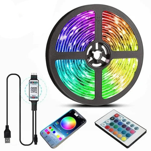 Mobile app operated Smart Led RGB/Multicolor Strip light 5M.
