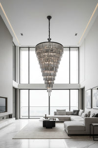 K-Light KLCH-6515/34-BL 230v 40W E14 GRANDIOSE Crystal Chandelier.