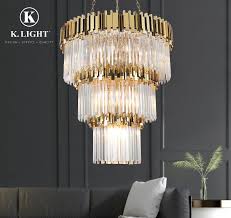 K-Light KLCH-6002/27 230v 40W E14 Supreme Large Crystal Chandelier.
