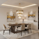 K-Light KLCH-6002/27 230v 40W E14 Supreme Large Crystal Chandelier.