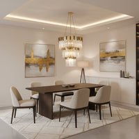 K-Light KLCH-6002/27 230v 40W E14 Supreme Large Crystal Chandelier.