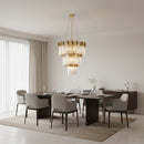K-Light KLCH-6002/27 230v 40W E14 Supreme Large Crystal Chandelier.