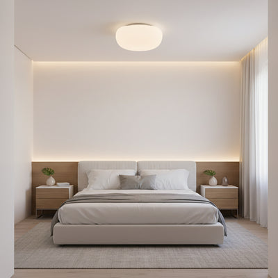 Cheesecake Ceiling Light – Square White - RC147