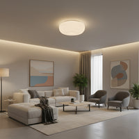 Cheesecake Ceiling Light – Square White (250mm) - RC148