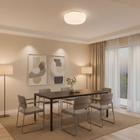 Cheesecake Ceiling Light – Square White - RC147
