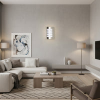 Stainless steel wall lamp 8416.