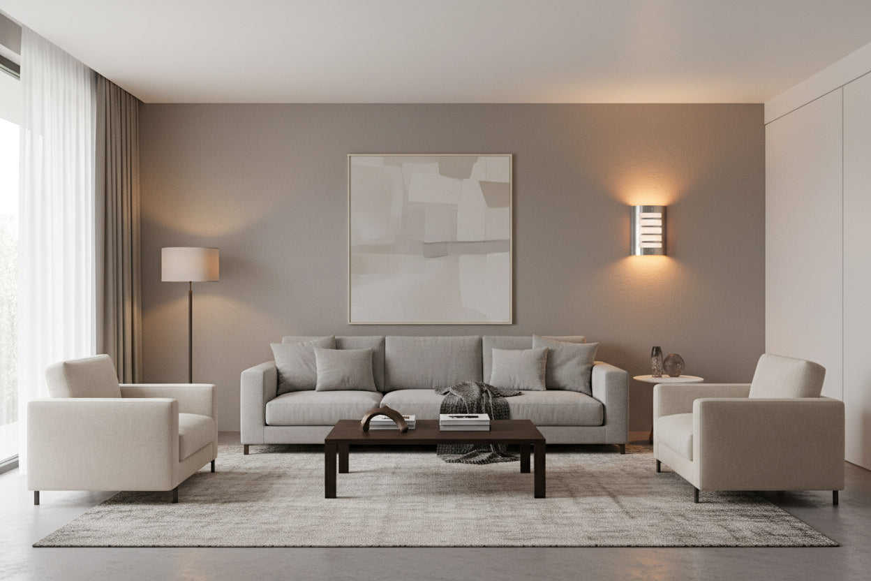 Stainless steel wall lamp 8416.