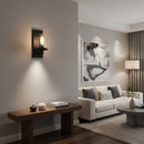 Modern Industrial Wall lamp with Oval glass DL6139BK.