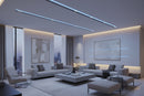 10mm x 10mm 3M Aluminum profile for LED Neon strip light.