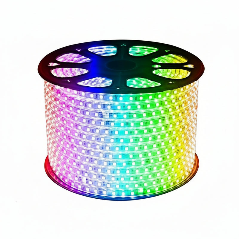 100M- LED RGB/Multicolor Strip Light 220V.